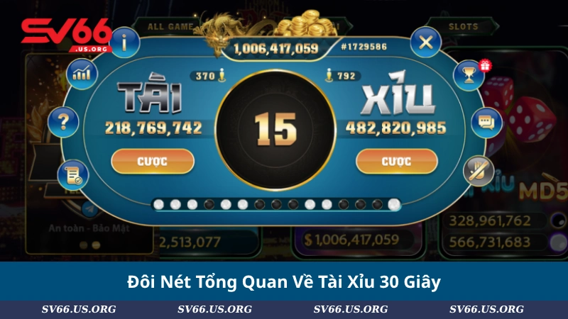 Đôi Nét Tổng Quan Về Tài Xỉu 30 Giây