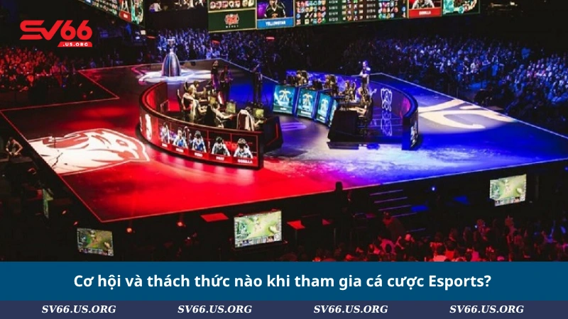 Cơ hội và thách thức nào khi tham gia cá cược Esports?