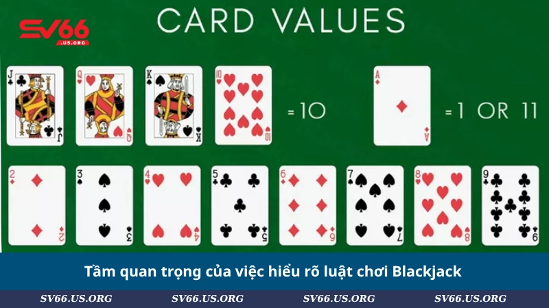 Tầm quan trọng của việc hiểu rõ luật chơi Blackjack